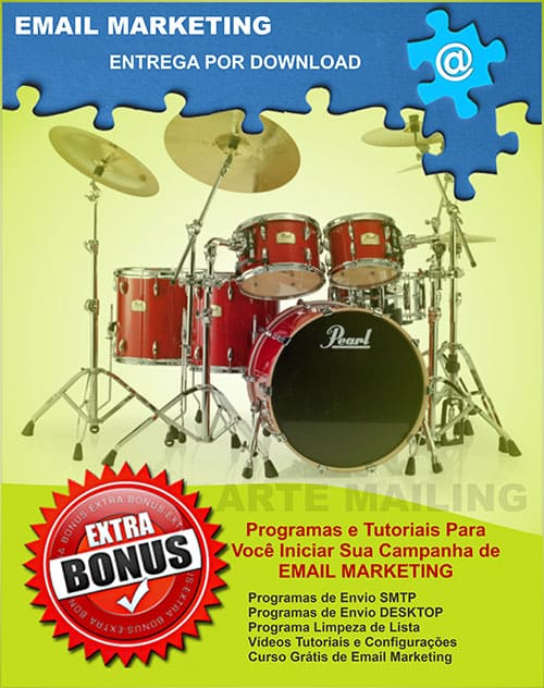 Lista de Emails Lojas de Instrumentos Musicais