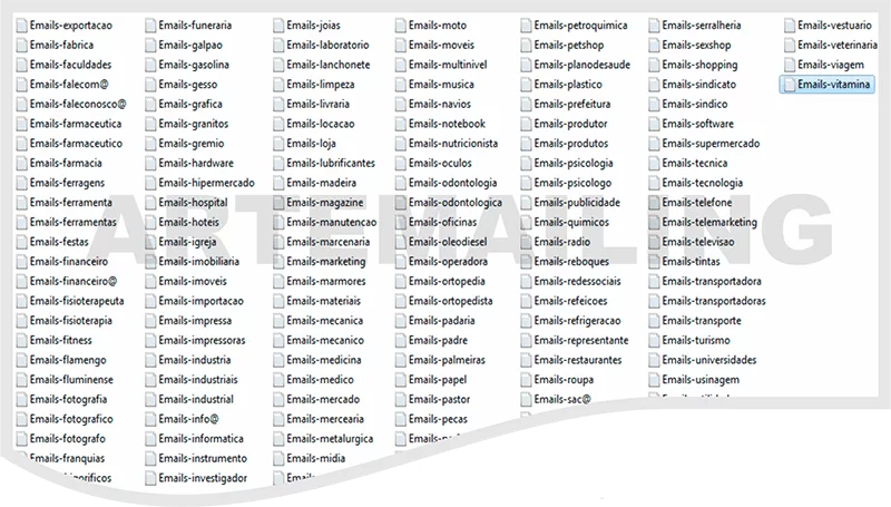 Base Dados Emails Gratis